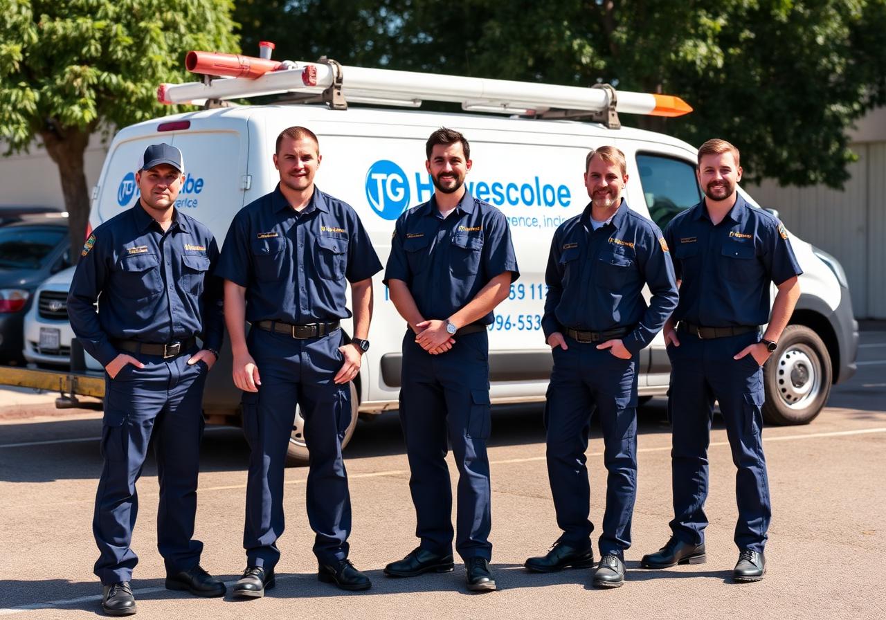 Karenviero Co. plumbing team